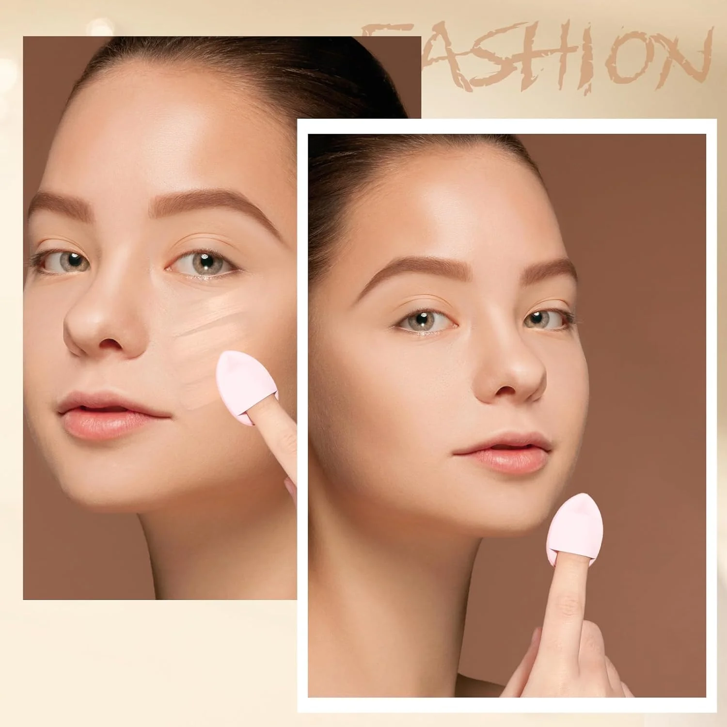 40 عدد پد پودر مینیاتوری، اسفنج های آرایشی قطره ای شکل قابل استفاده مجدد برای کرم پودر، پدهای نرم مخلوط کننده آرایش، پدهای پودر بدن برای زنان 40 عدد پد پودر مینیاتوری، اسفنج های آرایشی قطره ای شکل قابل استفاده مجدد برای کرم پودر، پدهای نرم مخلوط کننده آرایش، پدهای پودر بدن برای زنان