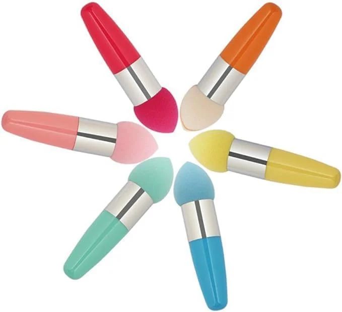 اسفنج آرایشی 3 عددی برای کرم پودر، اسفنج ترکیبی آرایشی، اسفنج های کرم پودر مثلثی با دسته، بلندر آرایشی حرفه ای (صورتی) اسفنج آرایشی 3 عددی برای کرم پودر، اسفنج ترکیبی آرایشی، اسفنج های کرم پودر مثلثی با دسته، بلندر آرایشی حرفه ای (صورتی)