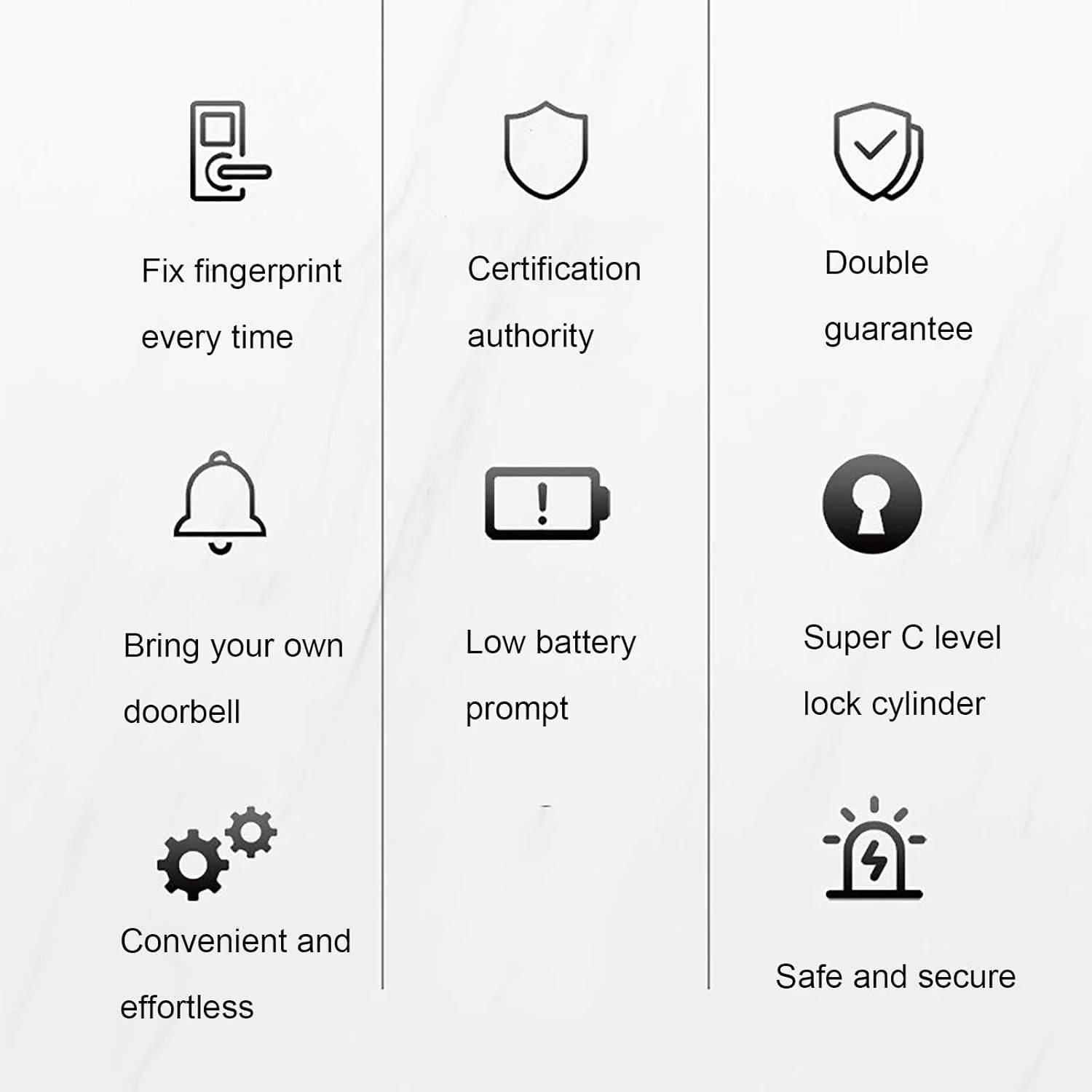 قفل درب ورودی بدون کلید ZAIED، قفل الکترونیکی صفحه لمسی هوشمند، قفل اثر انگشت قابل برنامه ریزی برای دستگیره درب، قفل اتوماتیک کارت شناسایی کد دیجیتال، قفل درب جلو برای خانه و دفتر (اندازه: مسی) قفل درب ورودی بدون کلید ZAIED، قفل الکترونیکی صفحه لمسی هوشمند، قفل اثر انگشت قابل برنامه ریزی برای دستگیره درب، قفل اتوماتیک کارت شناسایی کد دیجیتال، قفل درب جلو برای خانه و دفتر (اندازه: مسی)