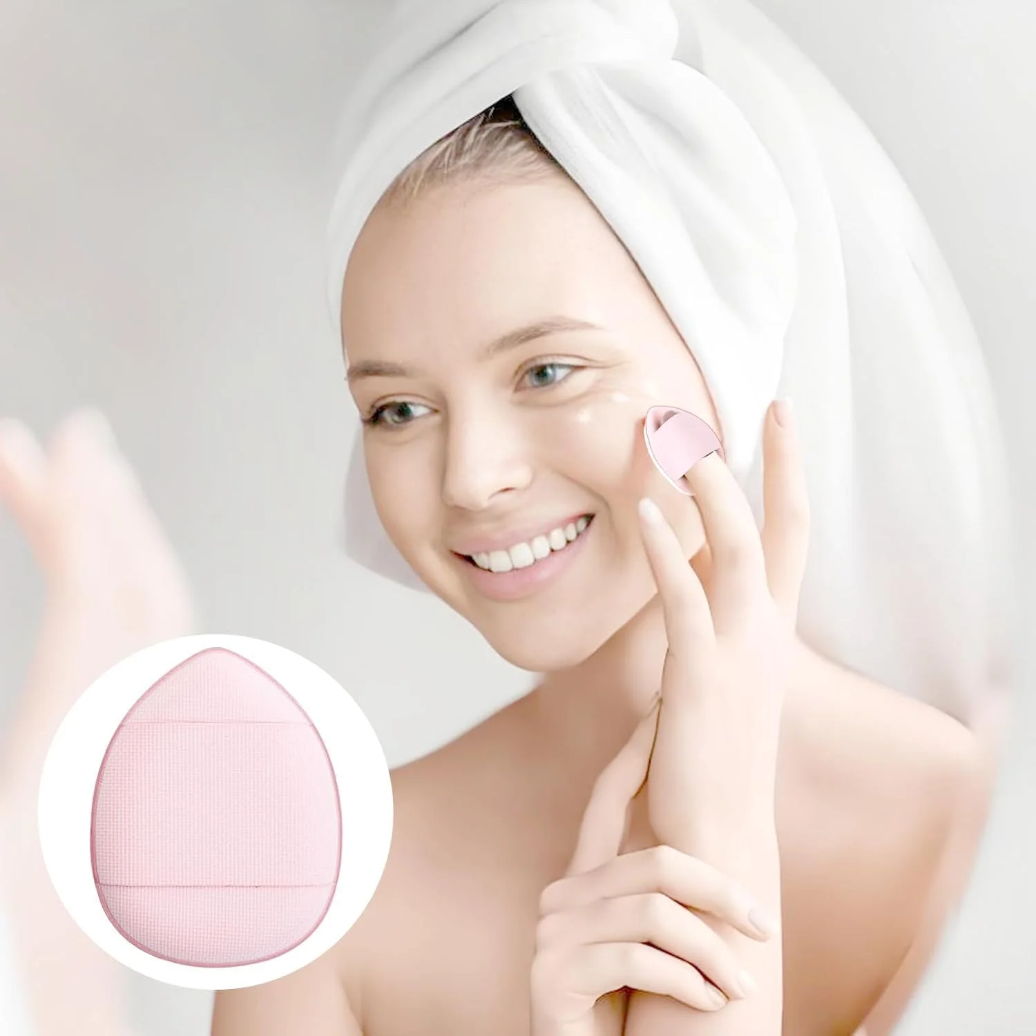 پد آرایشی مثلثی مینی 4 عددی، اسفنج کوچک آرایشی بیوتی بلندر برای پودر، پد اسفنجی آرایشی صورت مثلثی پد آرایشی مثلثی مینی 4 عددی، اسفنج کوچک آرایشی بیوتی بلندر برای پودر، پد اسفنجی آرایشی صورت مثلثی