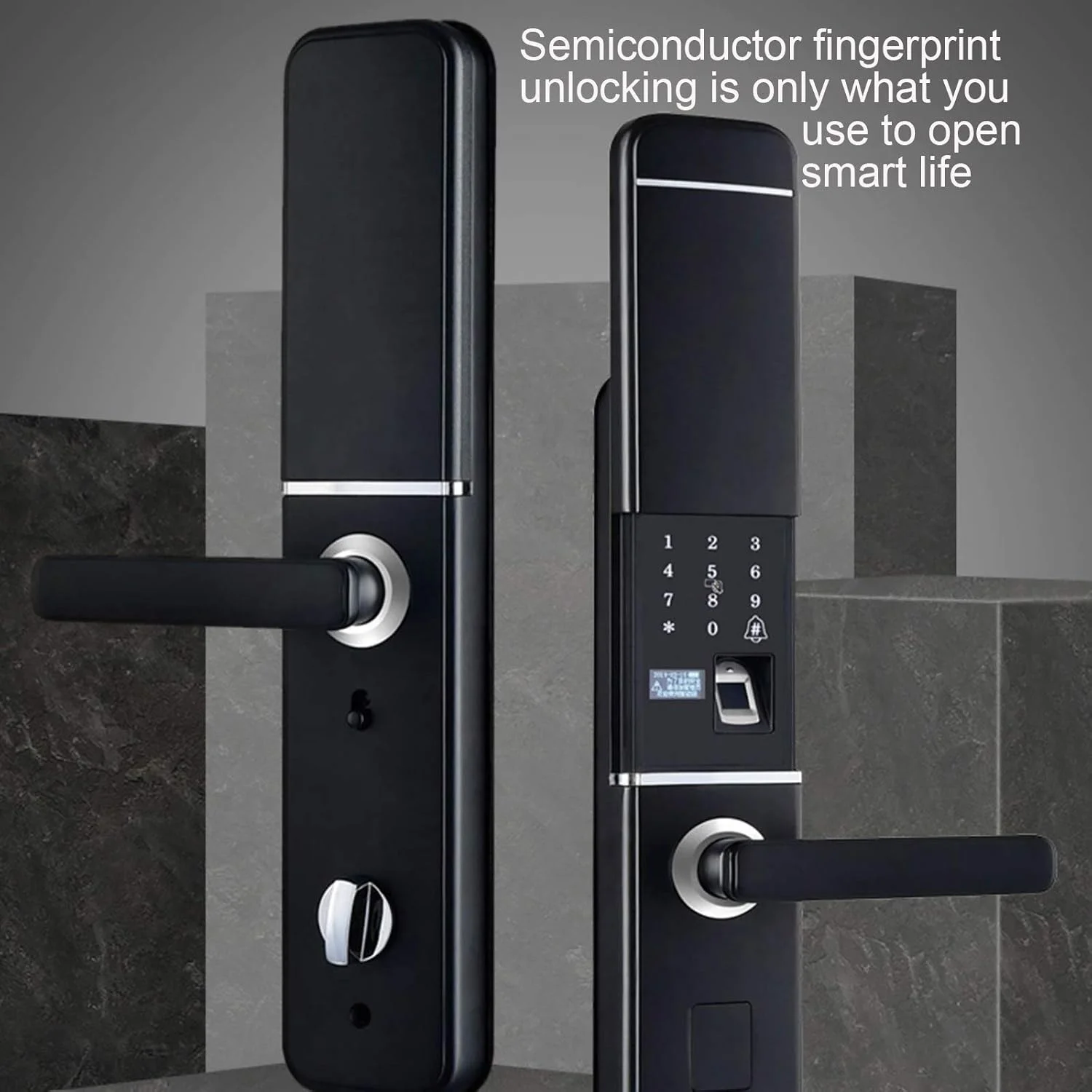 قفل درب بدون کلید ZAIED، قفل الکترونیکی صفحه لمسی هوشمند، قفل اثر انگشت قابل برنامه ریزی برای دستگیره درب، قفل اتوماتیک کارت شناسایی کد دیجیتال، قفل درب ورودی برای خانه و دفتر (اندازه: مسی) قفل درب بدون کلید ZAIED، قفل الکترونیکی صفحه لمسی هوشمند، قفل اثر انگشت قابل برنامه ریزی برای دستگیره درب، قفل اتوماتیک کارت شناسایی کد دیجیتال، قفل درب ورودی برای خانه و دفتر (اندازه: مسی)