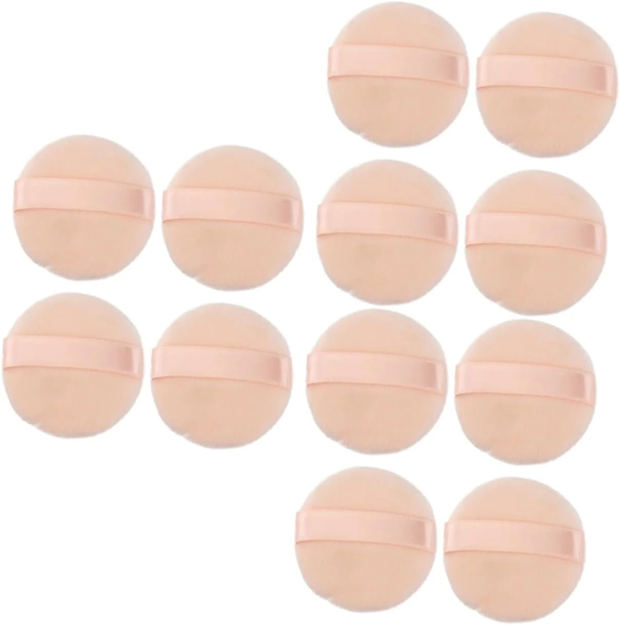 پدهای آرایشی ایر کوشن 12 عددی برای کرم پودر، اسفنج بدون لاتکس برای مایع، کرم، فونداسیون و پودر، پد پودر گرد، بژ عسلی پدهای آرایشی ایر کوشن 12 عددی برای کرم پودر، اسفنج بدون لاتکس برای مایع، کرم، فونداسیون و پودر، پد پودر گرد، بژ عسلی