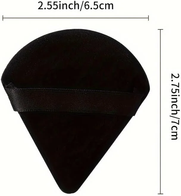 پد آرایشی مشکی 20 عددی، ابزار آرایشی قابل شستشو و استفاده مجدد، نرم و اسفنجی برای کرم پودر صورت پد آرایشی مشکی 20 عددی، ابزار آرایشی قابل شستشو و استفاده مجدد، نرم و اسفنجی برای کرم پودر صورت