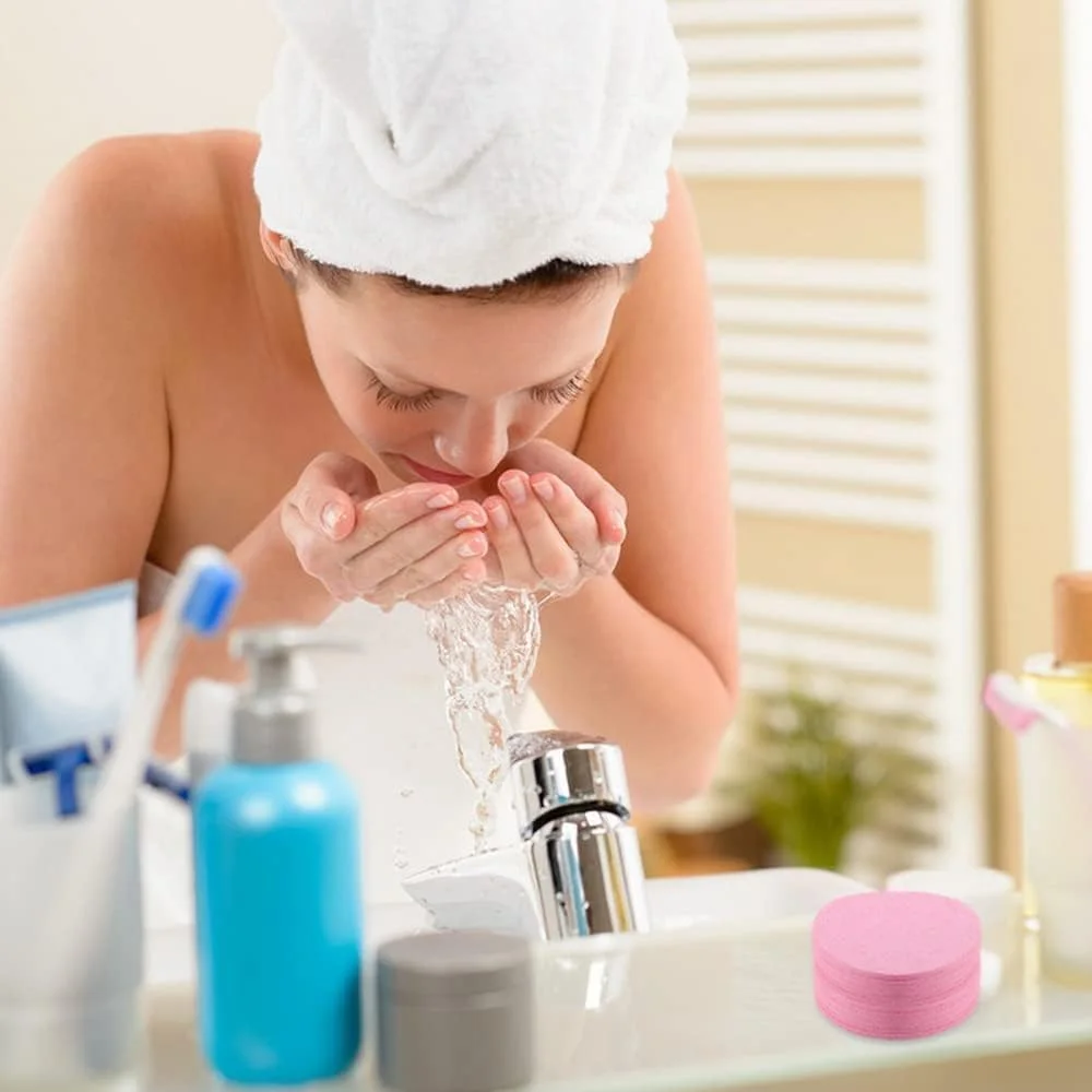 20 عدد اسفنج فشرده صورت 60 میلی متری، پدهای اسفنجی شستشوی صورت قابل استفاده مجدد برای پاکسازی صورت، لایه برداری ماسک، پاک کردن آرایش 20 عدد اسفنج فشرده صورت 60 میلی متری، پدهای اسفنجی شستشوی صورت قابل استفاده مجدد برای پاکسازی صورت، لایه برداری ماسک، پاک کردن آرایش