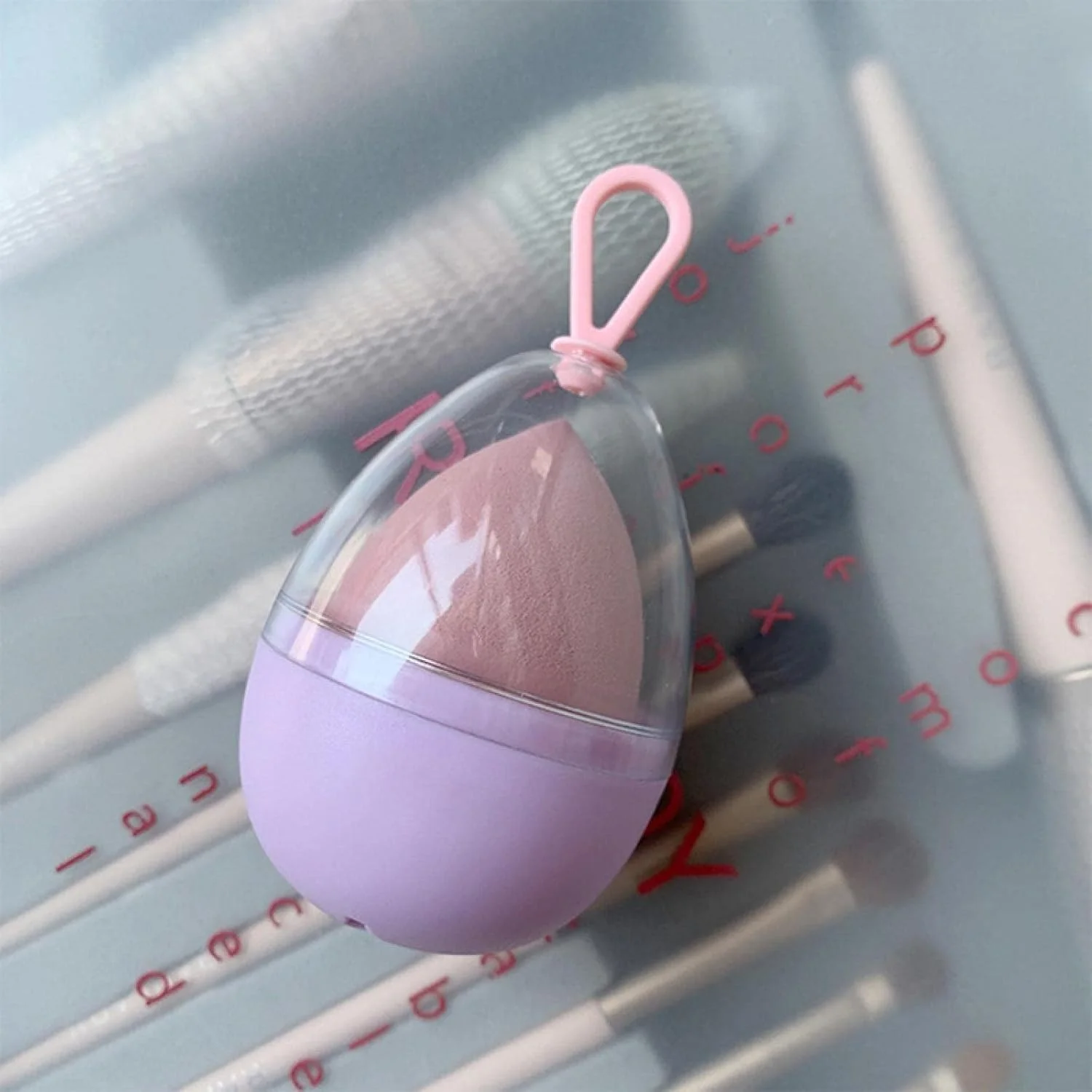 ست 21 عددی اسفنج آرایشی، بیوتی بلندر بدون لاتکس و اسفنج فونداسیون برای مایع/کرم/پودر، پفک آرایشی تخم مرغی شکل - استفاده خشک و مرطوب، ترکیب نرم برای آرایش صورت (بنفش) ست 21 عددی اسفنج آرایشی، بیوتی بلندر بدون لاتکس و اسفنج فونداسیون برای مایع/کرم/پودر، پفک آرایشی تخم مرغی شکل - استفاده خشک و مرطوب، ترکیب نرم برای آرایش صورت (بنفش)