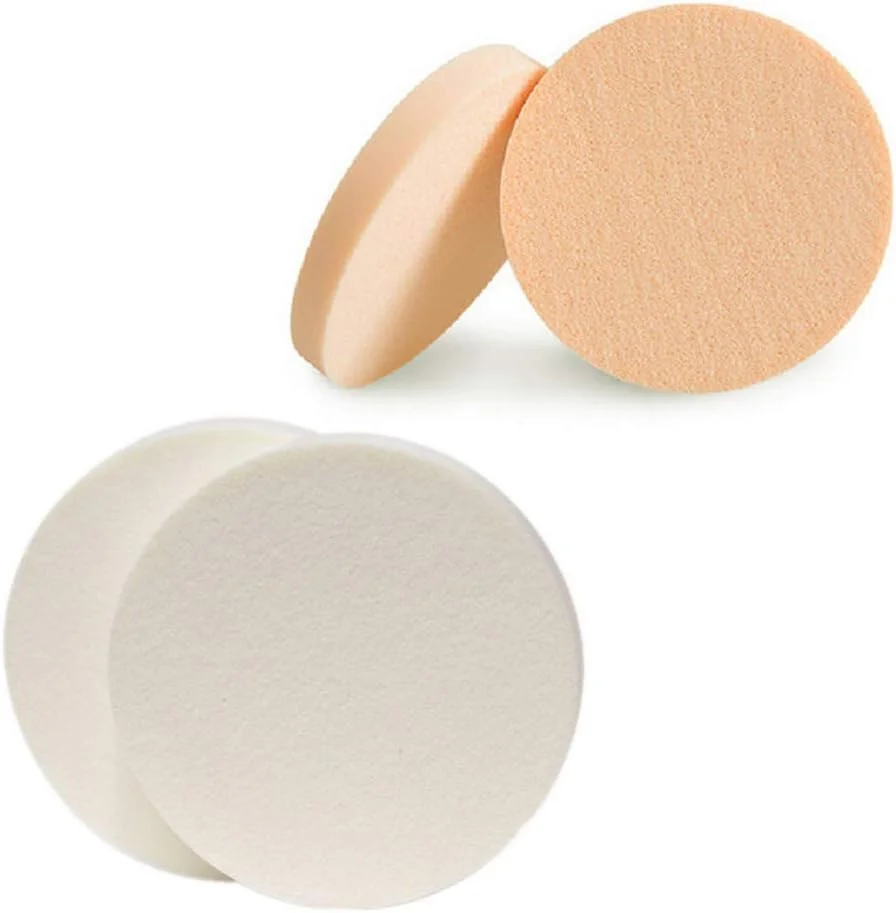 24 عدد پد آرایشی اسفنجی گرد تخت برای صورت، اسفنج رنگ صورت، اپلیکاتور دایره ای، پف لاتکس فوم اسفنجی قابل شستشو برای کرم پودر، کانسیلر و ترکیب 24 عدد پد آرایشی اسفنجی گرد تخت برای صورت، اسفنج رنگ صورت، اپلیکاتور دایره ای، پف لاتکس فوم اسفنجی قابل شستشو برای کرم پودر، کانسیلر و ترکیب