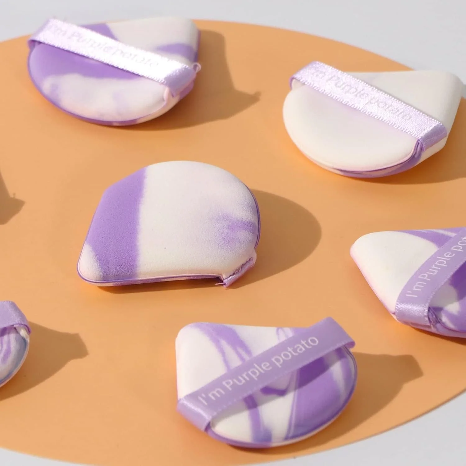 پدهای مثلثی پودر 10 عددی، اسفنج آرایشی برای پودر فشرده، پودر معدنی، ابزار آرایشی خشک و مرطوب پدهای مثلثی پودر 10 عددی، اسفنج آرایشی برای پودر فشرده، پودر معدنی، ابزار آرایشی خشک و مرطوب