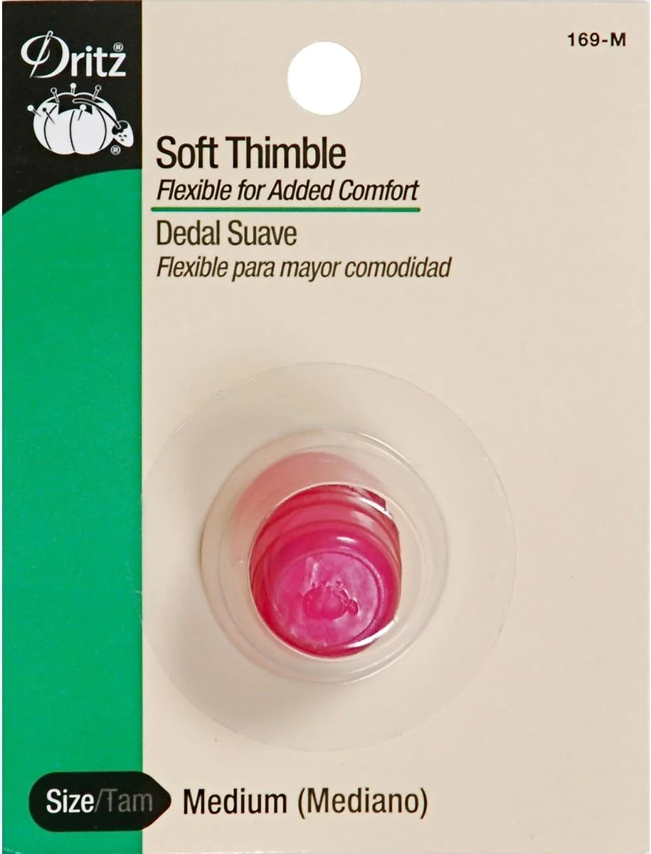 Dritz 169-M Soft Thimble, Size Medium