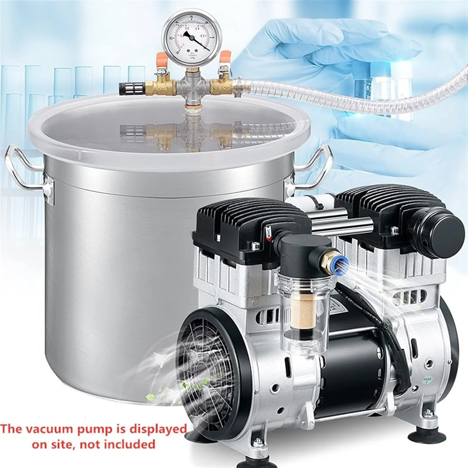 پمپ دیافراگمی کوچک روغن ZAIED - پمپ خلاء بی صدا - پمپ خلاء آزمایشگاهی - پمپ هوای فشار منفی - مناسب برای مصارف صنعتی (سایز: 2000H) پمپ دیافراگمی کوچک روغن ZAIED - پمپ خلاء بی صدا - پمپ خلاء آزمایشگاهی - پمپ هوای فشار منفی - مناسب برای مصارف صنعتی (سایز: 2000H)