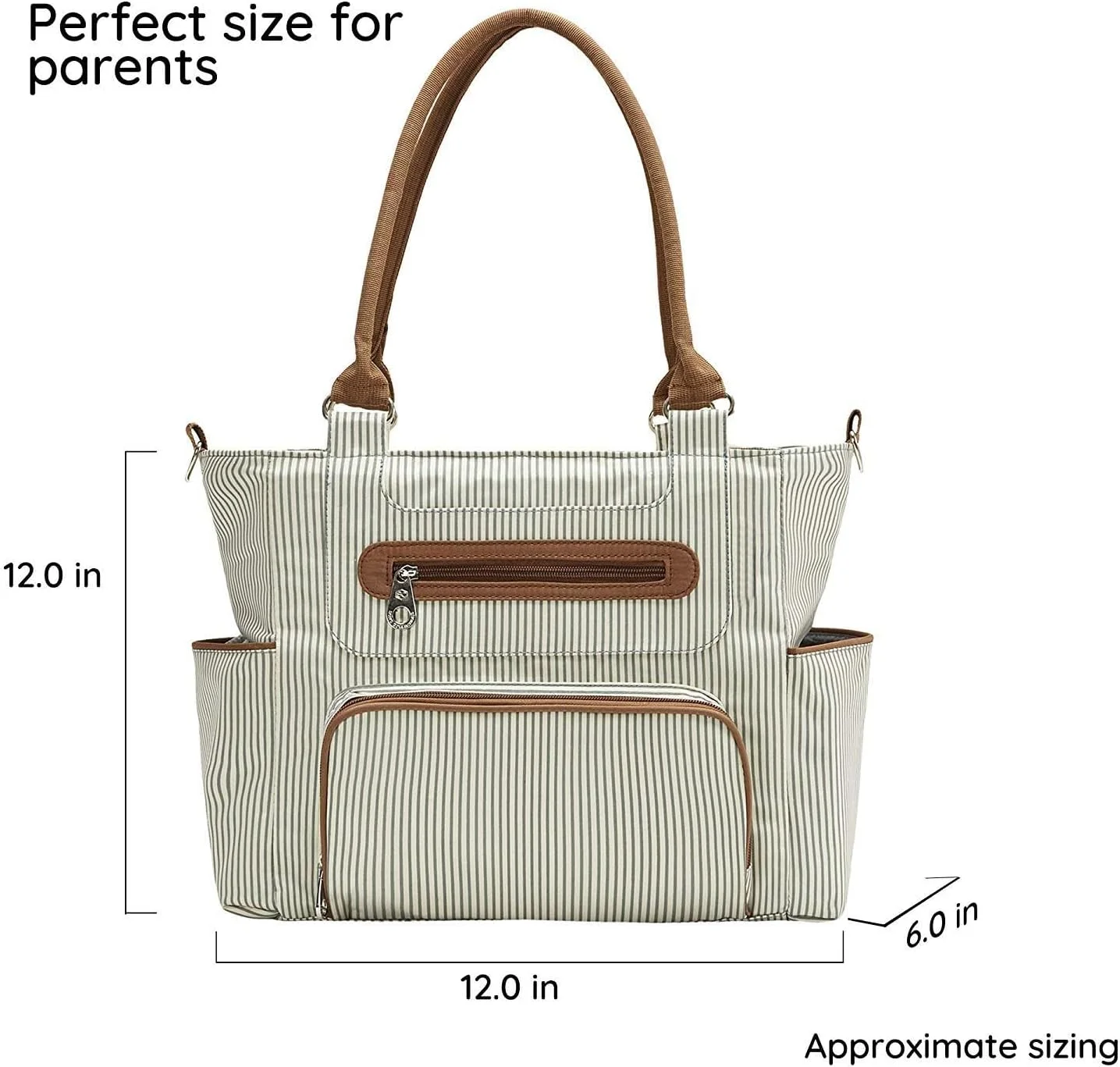 کیف لوازم کودک کیوپلاس، ست ۷ تکه با طرح خورشید، ماه و ستاره، دارای جیب دستمال مرطوب، کیف پوشک کثیف و زیرانداز تعویض