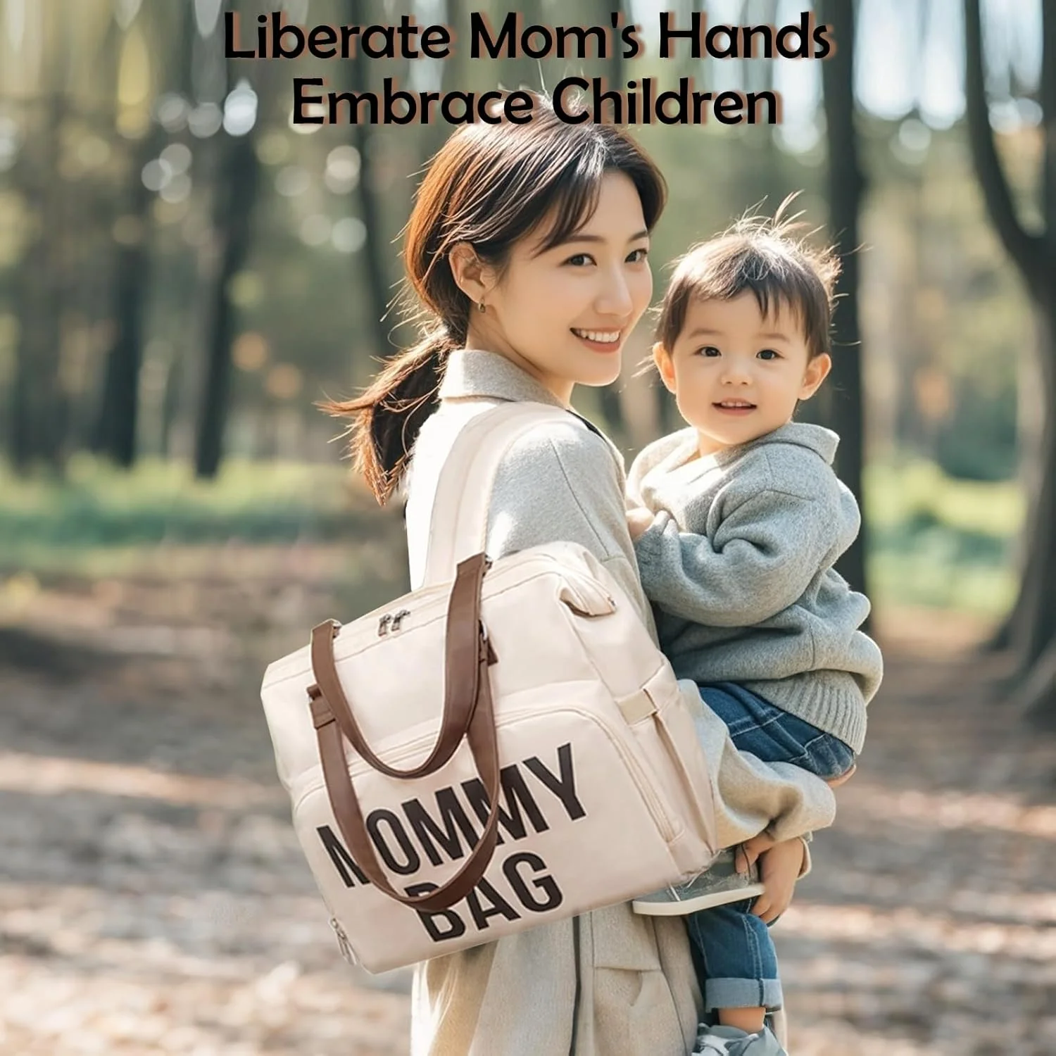 کیف لوازم مادر شامل 2 کیف سازمان دهنده، کیف بزرگ لوازم نوزاد مناسب بیمارستان، زایمان و مسافرت، کیف تعویض ضد آب، کیف لوازم ضروری نوزاد، کیف لوازم نوزاد برای مادر و پدر