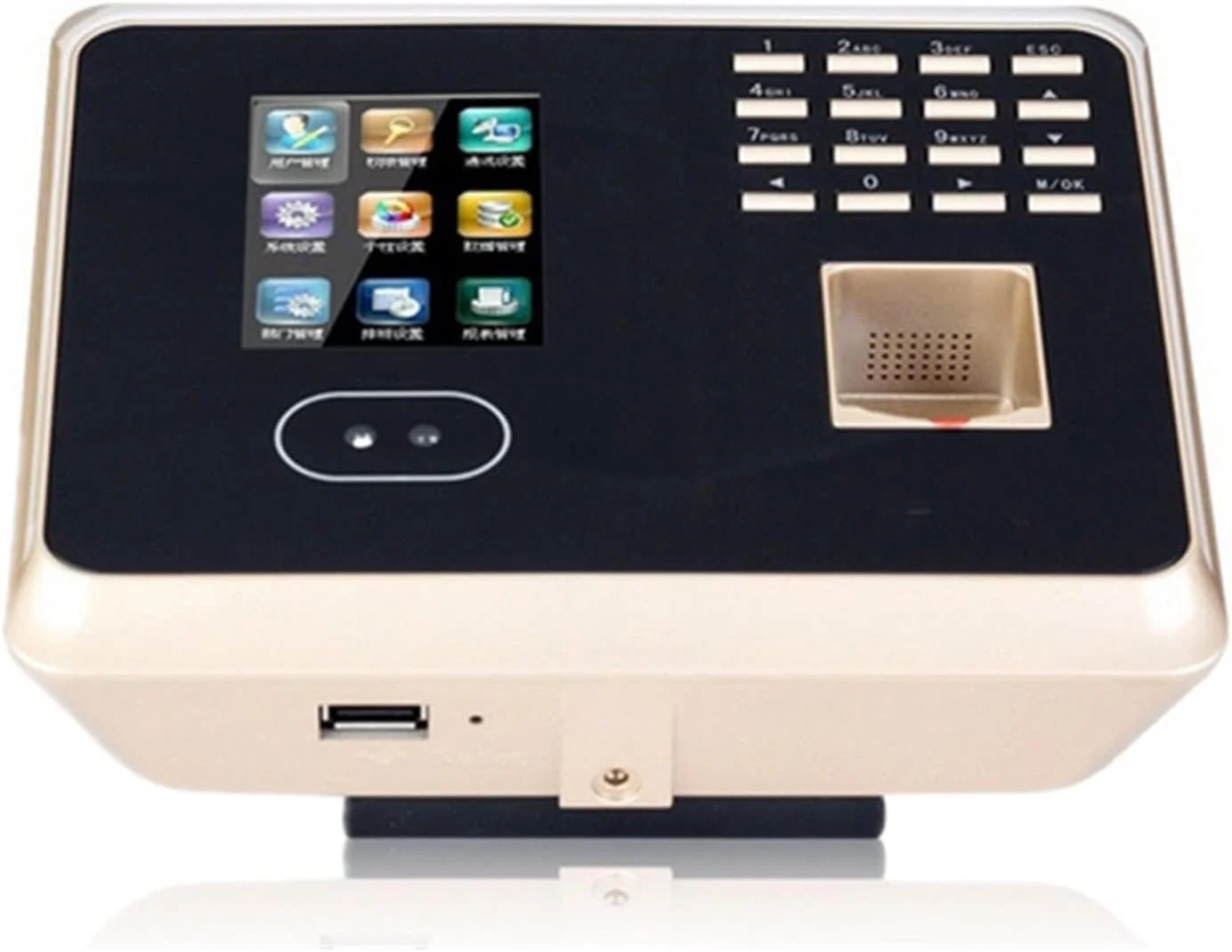 دستگاه حضور و غیاب ZAIED مدل UF100 با قابلیت تشخیص چهره و اثر انگشت، اتصال WIFI و TCP/IP، مناسب برای کسب و کارهای کوچک و کارمندان دستگاه حضور و غیاب ZAIED مدل UF100 با قابلیت تشخیص چهره و اثر انگشت، اتصال WIFI و TCP/IP، مناسب برای کسب و کارهای کوچک و کارمندان