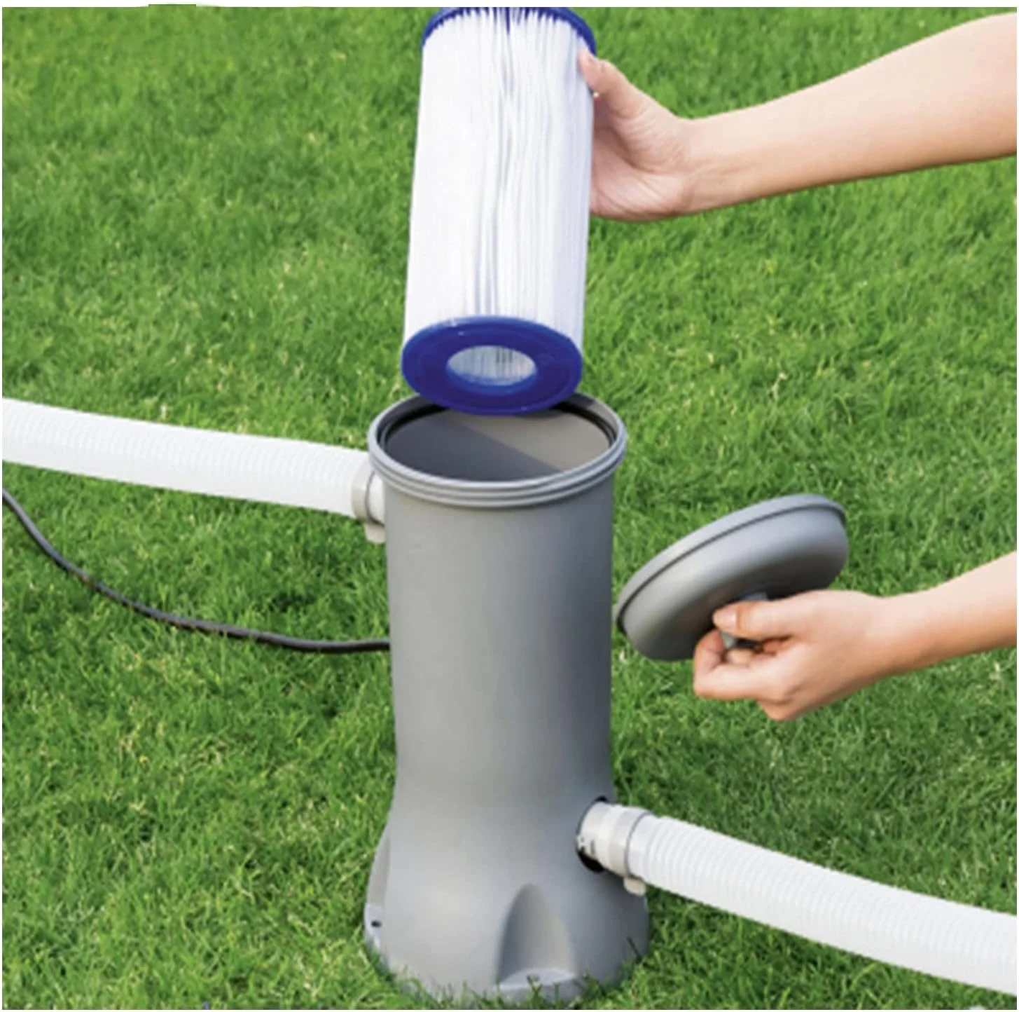 پمپ فیلتر کارتریجی استخر شنا ZAIED مناسب برای استخر شنا، آب لوله کشی، حوض ماهی برای کودکان و بزرگسالان پمپ فیلتر کارتریجی استخر شنا ZAIED مناسب برای استخر شنا، آب لوله کشی، حوض ماهی برای کودکان و بزرگسالان