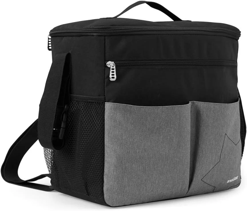 کیف لوازم کودک تیکاس، کوله پشتی مادر، ظرفیت بزرگ، ضد آب، چند منظوره، مناسب لباس کودک، پوشک، شیشه شیر، دستمال مرطوب، کیف نگهداری وسایل سفر، قابلیت آویزان کردن