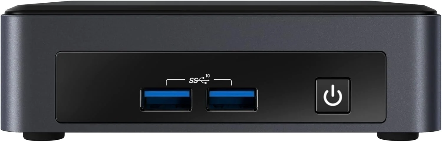 کامپیوتر رومیزی اینتل NUC 8 Pro NUC8v5PNK - پردازنده Intel Core i5 نسل هشتم i5-8365U با فرکانس 1.60 گیگاهرتز، رم DDR4 SDRAM - گرافیک Intel UHD - IEEE 802.11ac