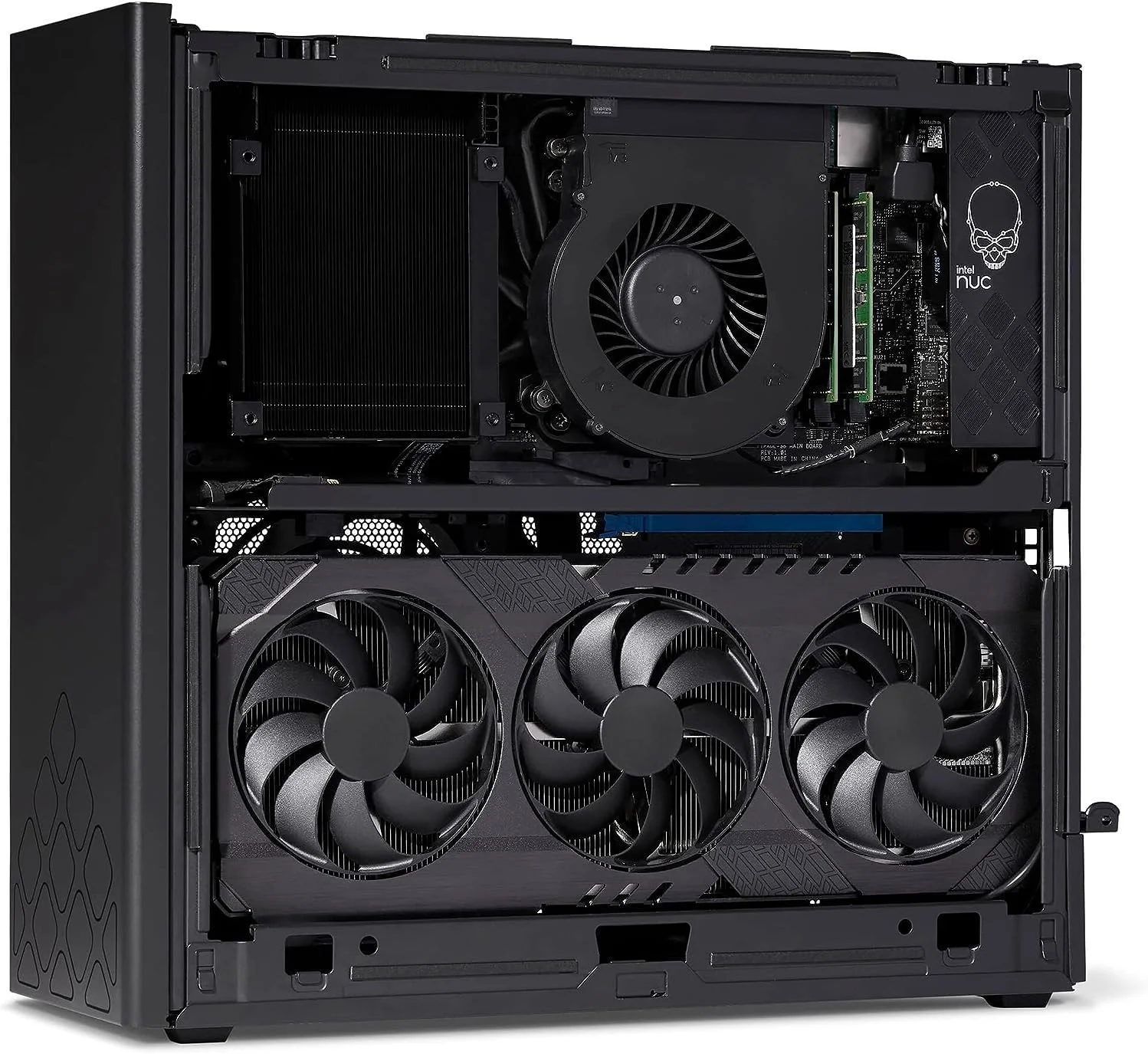 کامپیوتر گیمینگ اینتل NUC، نسل 11 پردازنده Core i7-11700B هشت هسته ای 4.8 گیگاهرتز، NVIDIA GeForce RTX 3060 12GB GDDR6، رم 64GB DDR4، حافظه SSD 4TB، ویندوز 11 پرو، Wi-Fi 6E، 1xHDMI، 3xDP، 11xUSB، مشکی کامپیوتر گیمینگ اینتل NUC، نسل 11 پردازنده Core i7-11700B هشت هسته ای 4.8 گیگاهرتز، NVIDIA GeForce RTX 3060 12GB GDDR6، رم 64GB DDR4، حافظه SSD 4TB، ویندوز 11 پرو، Wi-Fi 6E، 1xHDMI، 3xDP، 11xUSB، مشکی