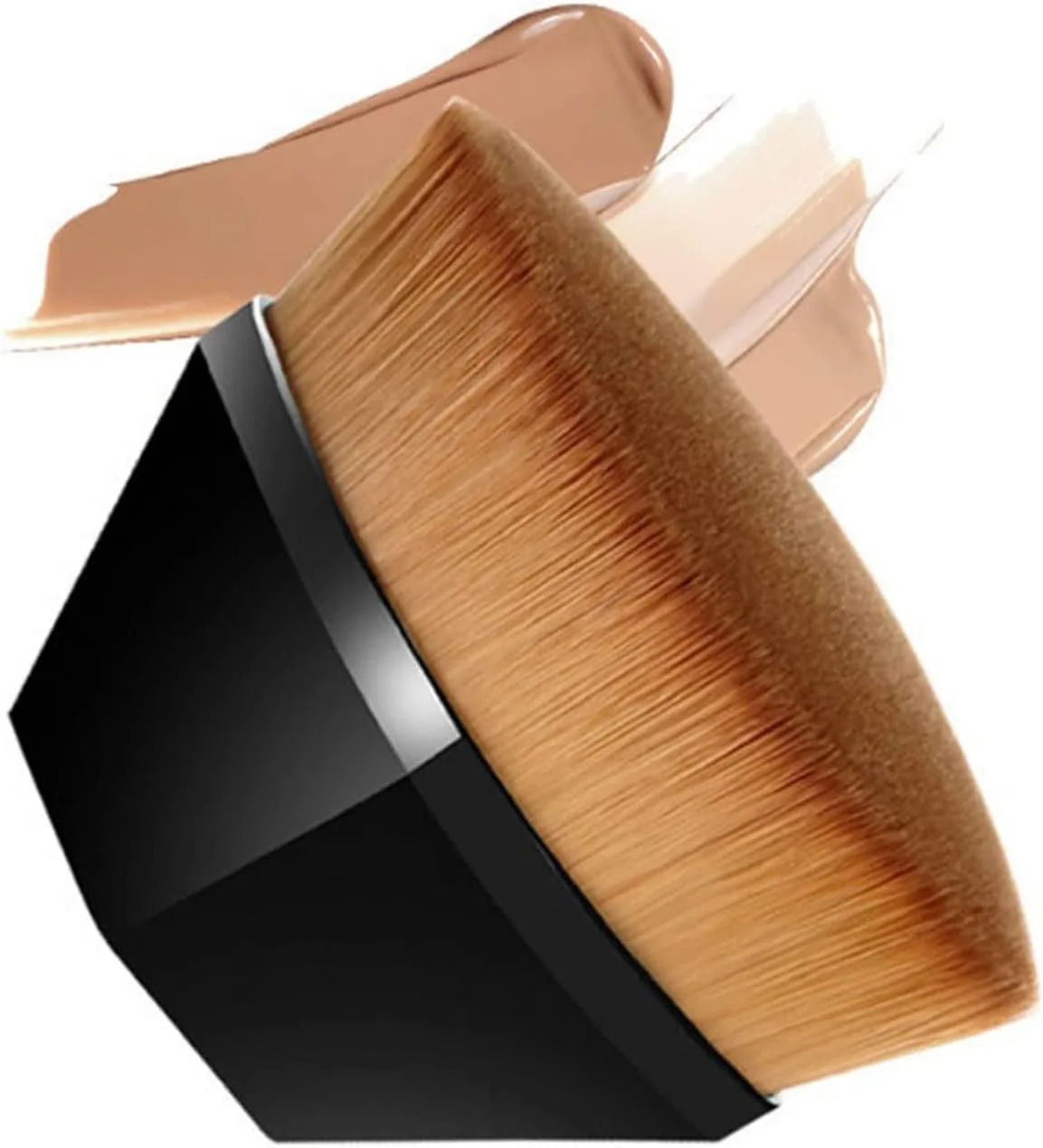 براش های آرایشی وانام، براش آرایشی شش ضلعی، براش کرم پودر دسته کوتاه، براش مایع BB کرم، رژگونه، براش پودر بی عیب و نقص، ابزار آرایشی با پوسته