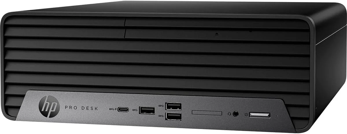 کامپیوتر رومیزی HP Pro 400 G9 - پردازنده Intel Core i3 نسل سیزدهم i3-13100 چهار هسته ای (4 هسته) - 8 گیگابایت رم DDR4 SDRAM - 256 گیگابایت M.2 PCI Express NVMe SSD - فرم فاکتور کوچک