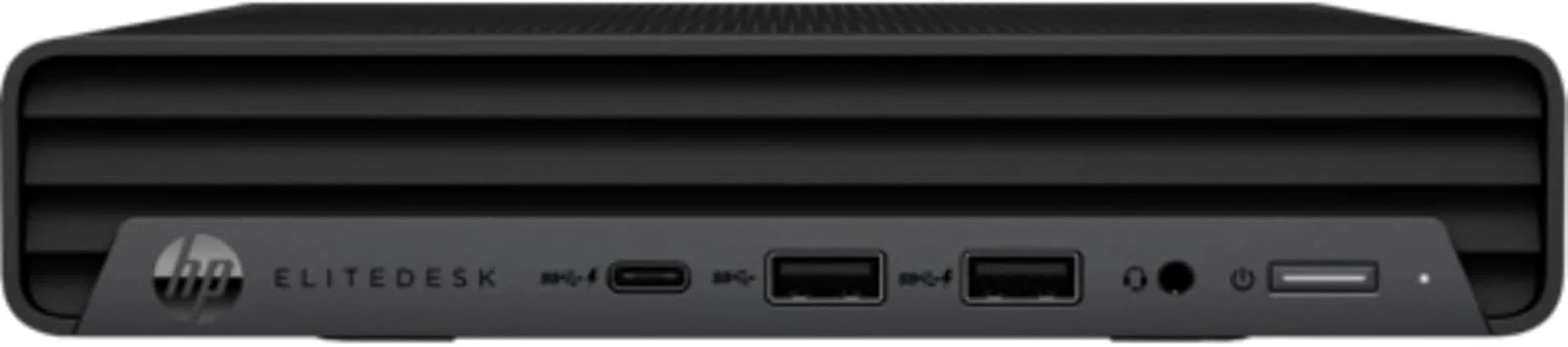 مینی دسکتاپ HP EliteDesk 800 G8 | پردازنده Core i7-11700T - هارد درایو 2 ترابایتی SSD - رم 4 گیگابایتی | 8 هسته ای با فرکانس 4.6 گیگاهرتز و سیستم عامل Win 11 Pro مشکی (بازسازی شده)