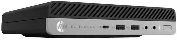 مینی کامپیوتر HP EliteDesk 800 G4 مدل 4CB16UT#ABA با پردازنده Intel Core i7 8700T 2.4 GHz، رم 8 گیگابایت و ویندوز 10 پرو