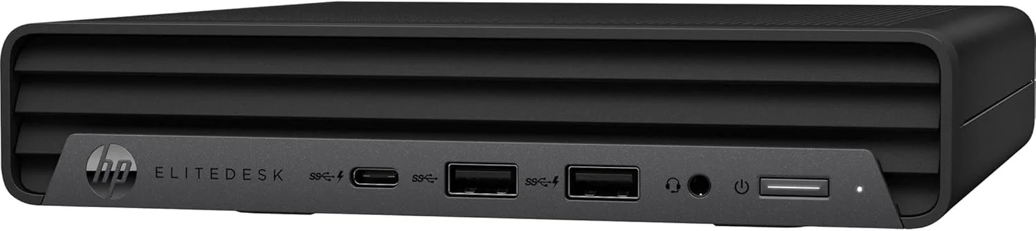 مینی دسکتاپ HP EliteDesk 800 G8 | پردازنده Core i7-11700T - هارد درایو 2 ترابایتی SSD - رم 4 گیگابایتی | 8 هسته ای با فرکانس 4.6 گیگاهرتز و سیستم عامل Win 11 Pro مشکی (بازسازی شده) مینی دسکتاپ HP EliteDesk 800 G8 | پردازنده Core i7-11700T - هارد درایو 2 ترابایتی SSD - رم 4 گیگابایتی | 8 هسته ای با فرکانس 4.6 گیگاهرتز و سیستم عامل Win 11 Pro مشکی (بازسازی شده)