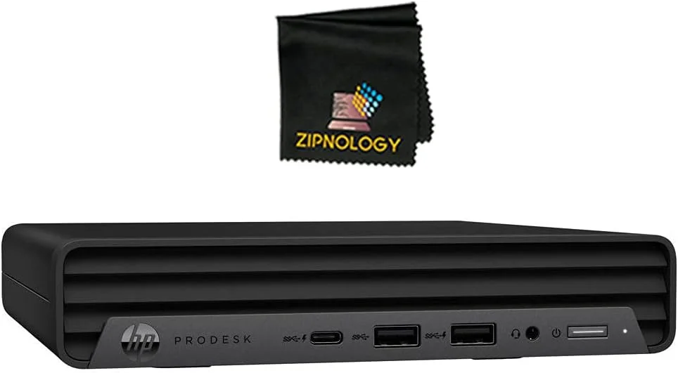 HP ProDesk 600 G6 - مینی کامپیوتر رومیزی - پردازنده Intel Core i5-10500T - حافظه SSD 256GB - رم 16GB DDR4 - کارت گرافیک Intel UHD Graphics 630 - ویندوز 10 + بسته دستمال تمیز کننده صفحه نمایش Zipnology - نو HP ProDesk 600 G6 - مینی کامپیوتر رومیزی - پردازنده Intel Core i5-10500T - حافظه SSD 256GB - رم 16GB DDR4 - کارت گرافیک Intel UHD Graphics 630 - ویندوز 10 + بسته دستمال تمیز کننده صفحه نمایش Zipnology - نو