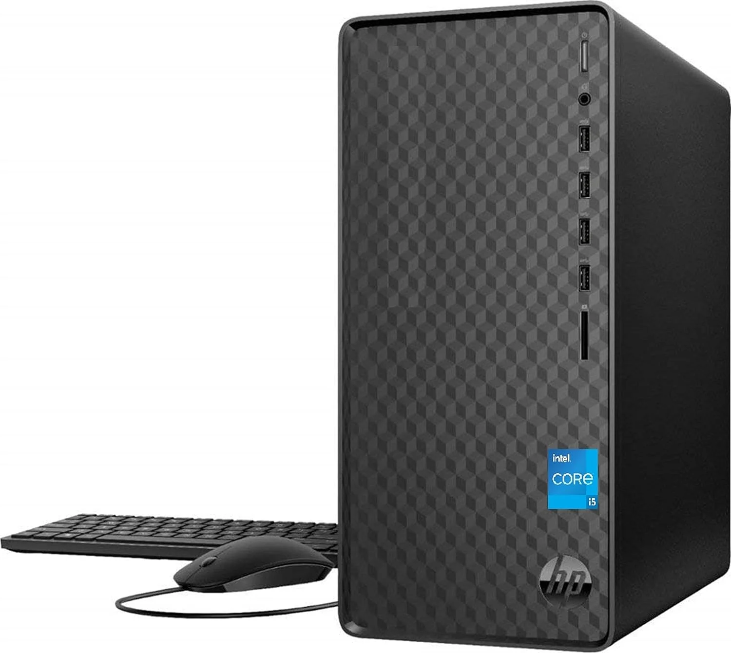 کامپیوتر رومیزی مینی تاور جدید HP مدل 2022 || پردازنده Intel Core i5 نسل دوازدهم || رم 8 گیگابایت || هارد دیسک 1 ترابایت + 256 گیگابایت SSD M.2 || ویندوز 11 هوم + آفیس 2021 || 6J0W7PA || مشکی || M01-F2489in کامپیوتر رومیزی مینی تاور جدید HP مدل 2022 || پردازنده Intel Core i5 نسل دوازدهم || رم 8 گیگابایت || هارد دیسک 1 ترابایت + 256 گیگابایت SSD M.2 || ویندوز 11 هوم + آفیس 2021 || 6J0W7PA || مشکی || M01-F2489in