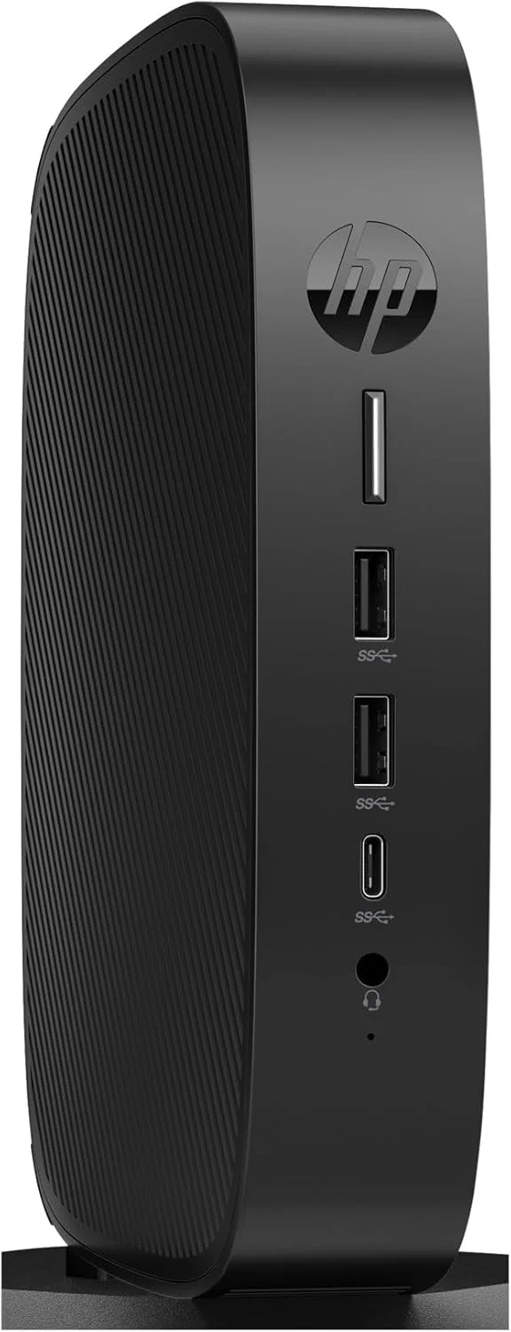 HP Elite T655 - تین کلاینت - SFF - 1 عدد Ryzen Embedded R2314 / 2.1 گیگاهرتز - رم 4 گیگابایت - فلش 32 گیگابایت - eMMC - گرافیک Radeon - 1GbE، بلوتوث 5.2 - WiFi 6E - کیبورد: انگلیسی بین المللی HP Elite T655 - تین کلاینت - SFF - 1 عدد Ryzen Embedded R2314 / 2.1 گیگاهرتز - رم 4 گیگابایت - فلش 32 گیگابایت - eMMC - گرافیک Radeon - 1GbE، بلوتوث 5.2 - WiFi 6E - کیبورد: انگلیسی بین المللی