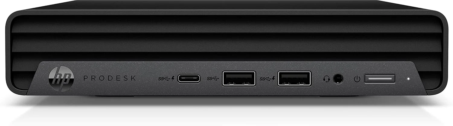 HP ProDesk 400 G6 - مینی دسکتاپ - Core i5 10500T 2.3 GHz - 16 گیگابایت - SSD 512 گیگابایت - آلمانی