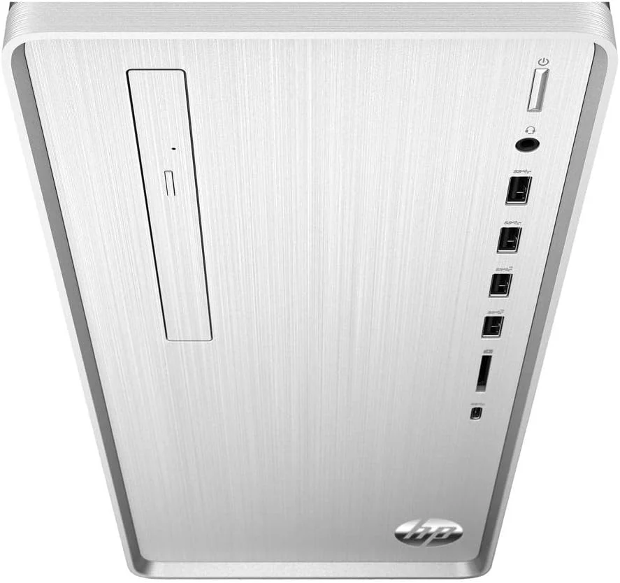 کامپیوتر رومیزی HP Pavilion، پردازنده AMD Ryzen 7 5700G، رم 16 گیگابایتی، SSD 256 گیگابایتی و هارد دیسک 1 ترابایتی، ویندوز 11، Wi-Fi 5 و بلوتوث، 9 پورت USB، کیبورد و ماوس سیمی، کیس از پیش ساخته شده (TP01-2060، 2022) کامپیوتر رومیزی HP Pavilion، پردازنده AMD Ryzen 7 5700G، رم 16 گیگابایتی، SSD 256 گیگابایتی و هارد دیسک 1 ترابایتی، ویندوز 11، Wi-Fi 5 و بلوتوث، 9 پورت USB، کیبورد و ماوس سیمی، کیس از پیش ساخته شده (TP01-2060، 2022)
