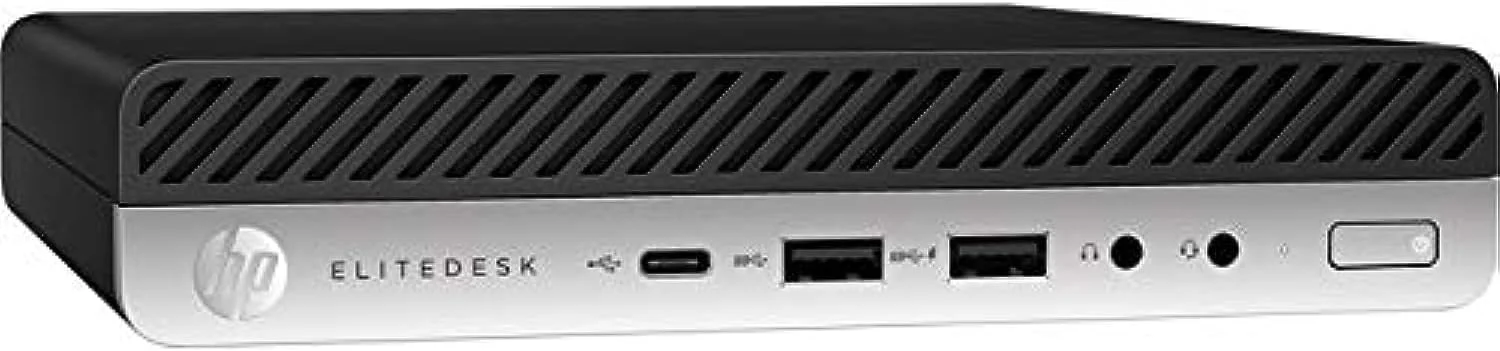 کامپیوتر رومیزی HP EliteDesk 800 G5 - پردازنده Core i5 i5-9500T - رم 8 گیگابایتی - حافظه SSD 256 گیگابایتی - مینی دسکتاپ - ویندوز 10 پرو 64 بیتی - کارت گرافیک Intel UHD Graphics 630 - کیبورد انگلیسی - شبکه بی سیم - بلوتوث