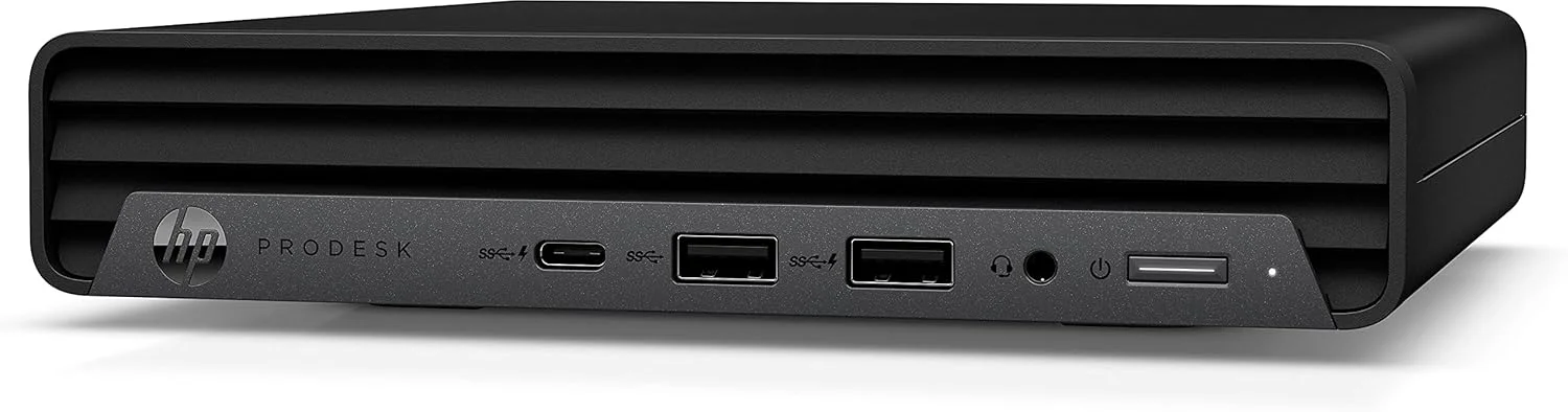 HP ProDesk 400 G6 - مینی دسکتاپ - Core i5 10500T 2.3 گیگاهرتز - 8 گیگابایت - SSD 256 گیگابایت - آلمانی