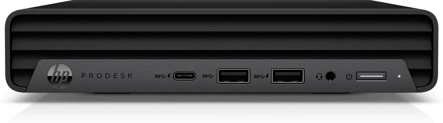 HP ProDesk 400 G6 - مینی دسکتاپ - Core i5 10500T 2.3 گیگاهرتز - 16 گیگابایت رم - SSD 256 گیگابایت - آلمانی
