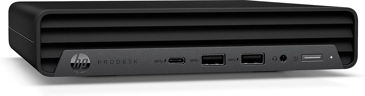 HP ProDesk 400 G6 - مینی دسکتاپ - Core i5 10500T 2.3 GHz - 8 گیگابایت - SSD 256 گیگابایت - آلمانی