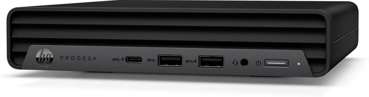 HP ProDesk 400 G6 - مینی دسکتاپ - Core i5 10500T 2.3 گیگاهرتز - 16 گیگابایت رم - SSD 256 گیگابایت - آلمانی