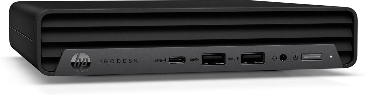 HP ProDesk 400 G6 - مینی دسکتاپ - Core i5 10500T 2.3 گیگاهرتز - 16 گیگابایت رم - SSD 256 گیگابایت - آلمانی