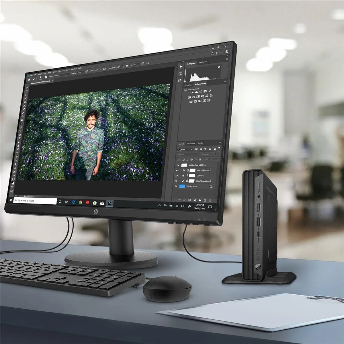 کامپیوتر رومیزی HP Business Desktop ProDesk 600 G6 - پردازنده Intel Core i5 نسل دهم i5-10500T چهار هسته ای (4 هسته) 2.30 گیگاهرتز - 16 گیگابایت رم DDR4 SDRAM - 512 گیگابایت M.2 PCI Express NVMe SSD - Desktop Mini کامپیوتر رومیزی HP Business Desktop ProDesk 600 G6 - پردازنده Intel Core i5 نسل دهم i5-10500T چهار هسته ای (4 هسته) 2.30 گیگاهرتز - 16 گیگابایت رم DDR4 SDRAM - 512 گیگابایت M.2 PCI Express NVMe SSD - Desktop Mini