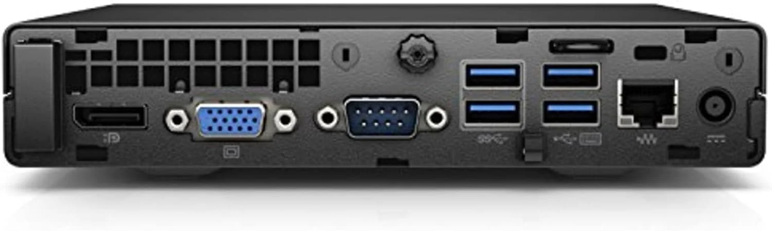 مینی دسکتاپ HP ProDesk 600 G2 | پردازنده Core i5-6500T - هارد درایو SSD 256 گیگابایتی - رم 8 گیگابایتی | 4 هسته @ 3.1 گیگاهرتز ویندوز 10 پرو مشکی (بازسازی شده)