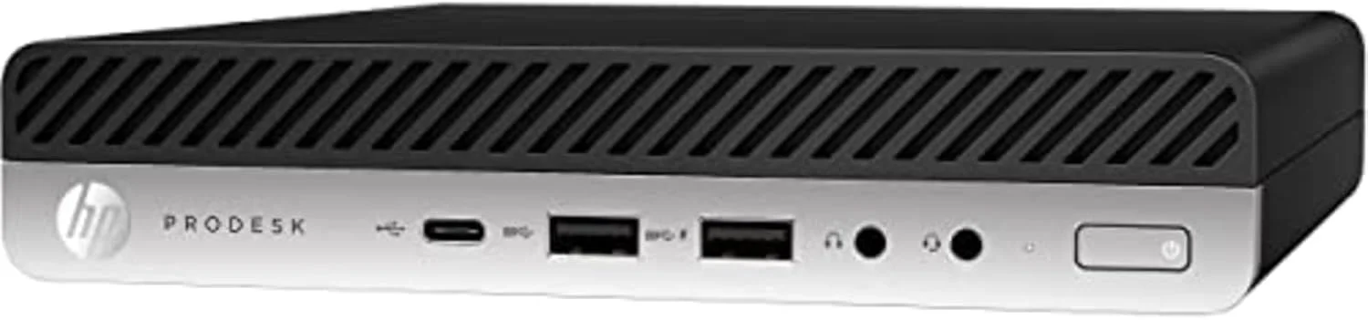 مینی دسکتاپ HP ProDesk 600 G5 | پردازنده Core i7-10700 - هارد 256GB SSD - رم 8GB | 8 هسته @ 4.8 گیگاهرتز Win 10 Pro مشکی (بازسازی شده) مینی دسکتاپ HP ProDesk 600 G5 | پردازنده Core i7-10700 - هارد 256GB SSD - رم 8GB | 8 هسته @ 4.8 گیگاهرتز Win 10 Pro مشکی (بازسازی شده)