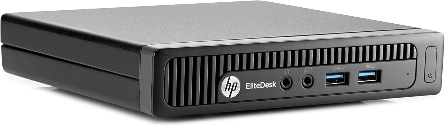 مینی دسکتاپ تجاری بازسازی شده HP EliteDesk 705 G1 | پردازنده چهار هسته ای AMD A8-7600B | رم 8 گیگابایتی | درایو حالت جامد 256 گیگابایتی | ویندوز 10 حرفه ای | بازسازی شده