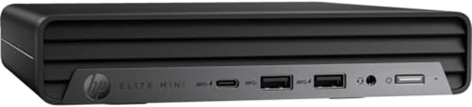 مینی دسکتاپ HP EliteDesk 800 G9 با پردازنده Core i7-14700 - 20 هسته ای، حافظه SSD یک ترابایتی - رم 16 گیگابایتی | ویندوز 11 پرو مشکی (ارتقا یافته)