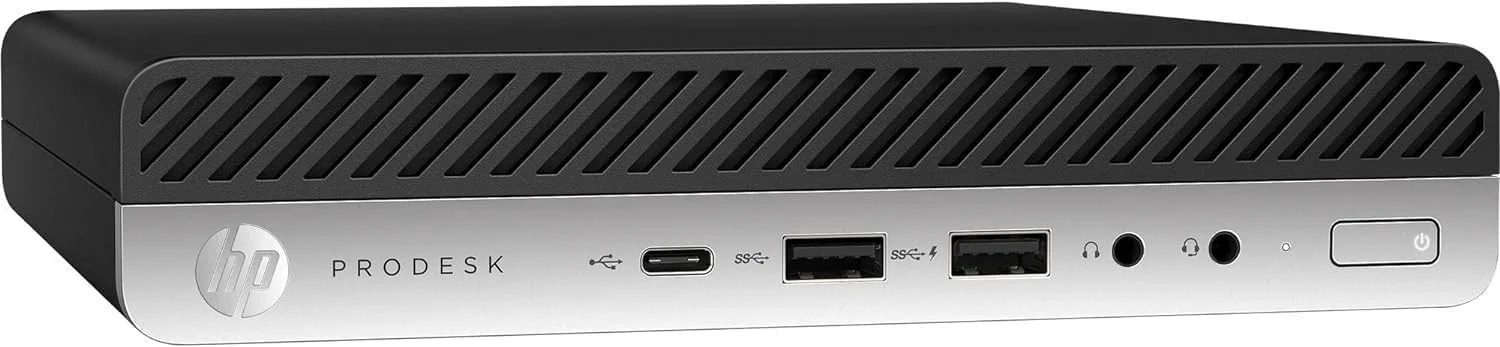 کامپیوتر رومیزی مینی HP ProDesk 600 G4، پردازنده 6 هسته ای Intel Core i5-8500T تا 3.5 گیگاهرتز، 16 گیگابایت رم، 512 گیگابایت SSD، ماوس و کیبورد، ویندوز 10 پرو، مشکی (بازسازی شده) کامپیوتر رومیزی مینی HP ProDesk 600 G4، پردازنده 6 هسته ای Intel Core i5-8500T تا 3.5 گیگاهرتز، 16 گیگابایت رم، 512 گیگابایت SSD، ماوس و کیبورد، ویندوز 10 پرو، مشکی (بازسازی شده)
