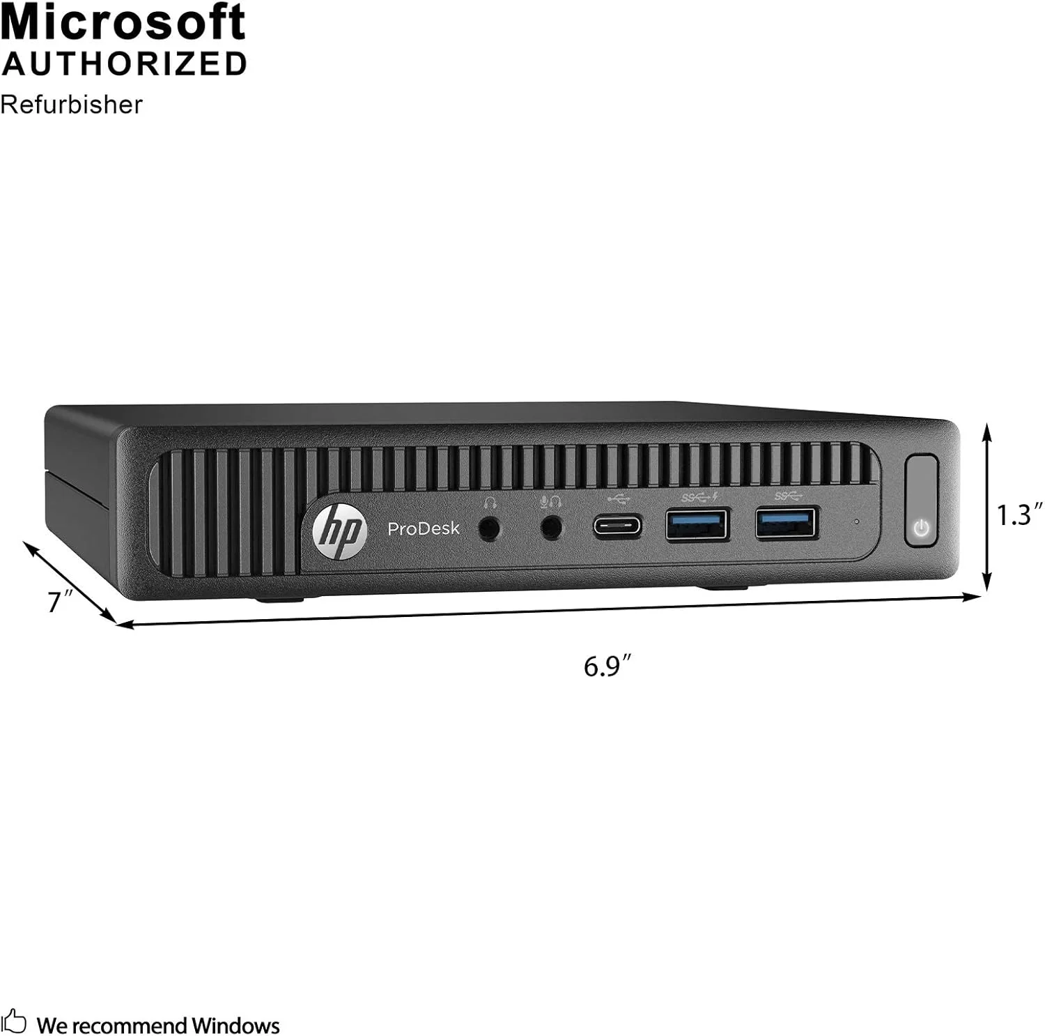 مینی کامپیوتر HP Prodesk 600 G2 Micro Computer Mini Tower PC (پردازنده چهارهسته ای Intel Core i3-6100T، رم 8 گیگابایتی DDR4، حافظه SSD 256 گیگابایتی، VGA، USB 3.0، USB-C) ویندوز 10 پرو (بازسازی شده) مینی کامپیوتر HP Prodesk 600 G2 Micro Computer Mini Tower PC (پردازنده چهارهسته ای Intel Core i3-6100T، رم 8 گیگابایتی DDR4، حافظه SSD 256 گیگابایتی، VGA، USB 3.0، USB-C) ویندوز 10 پرو (بازسازی شده)