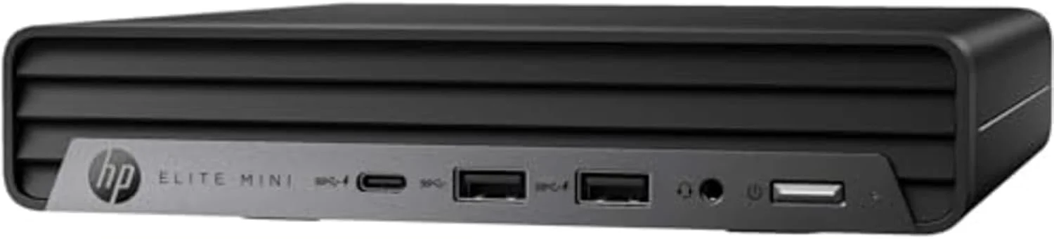 مینی دسکتاپ HP EliteDesk 800 G9 با پردازنده Core i7-14700 - 20 هسته ای، حافظه SSD یک ترابایتی - رم 16 گیگابایتی | ویندوز 11 پرو مشکی (ارتقا یافته)