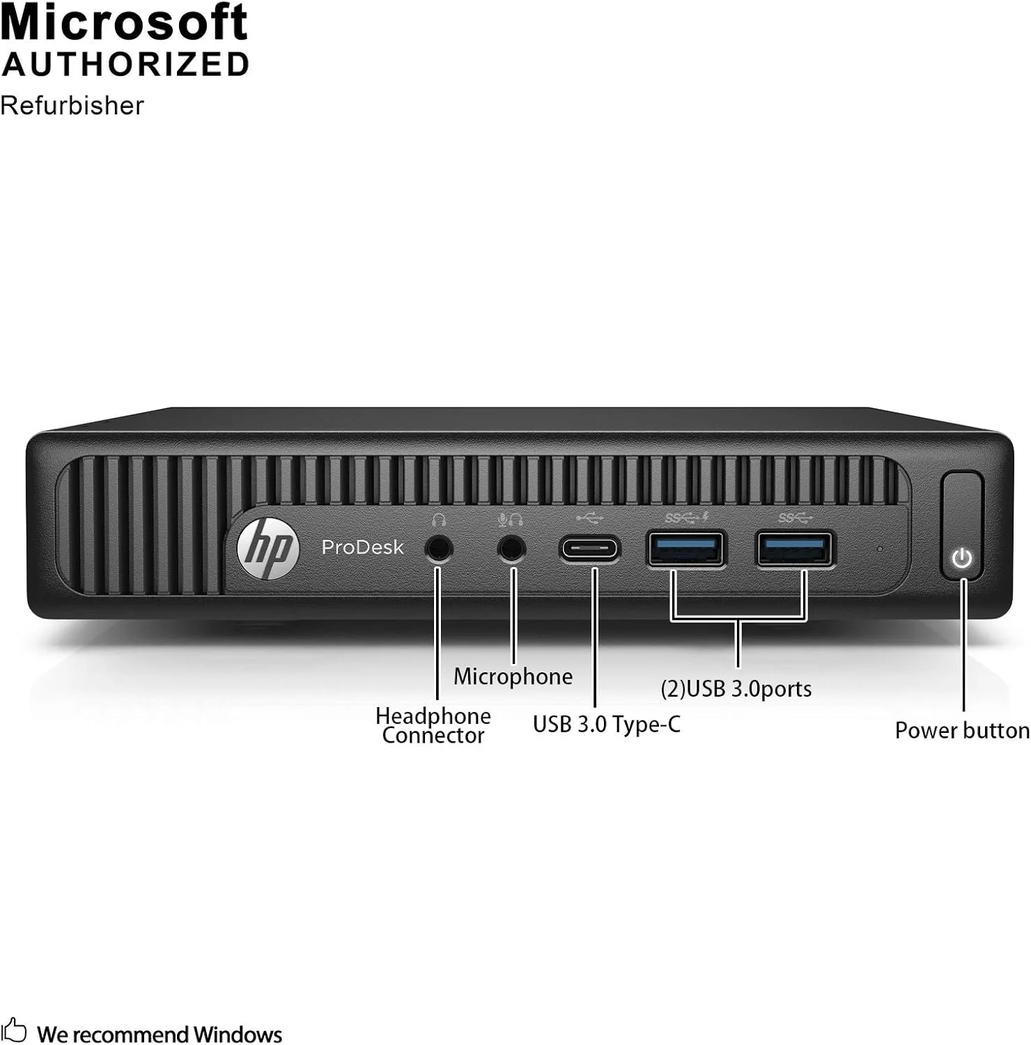 مینی کامپیوتر HP Prodesk 600 G2 Micro Computer Mini Tower PC (پردازنده چهارهسته ای Intel Core i3-6100T، رم 8 گیگابایتی DDR4، حافظه SSD 256 گیگابایتی، VGA، USB 3.0، USB-C) ویندوز 10 پرو (بازسازی شده) مینی کامپیوتر HP Prodesk 600 G2 Micro Computer Mini Tower PC (پردازنده چهارهسته ای Intel Core i3-6100T، رم 8 گیگابایتی DDR4، حافظه SSD 256 گیگابایتی، VGA، USB 3.0، USB-C) ویندوز 10 پرو (بازسازی شده)