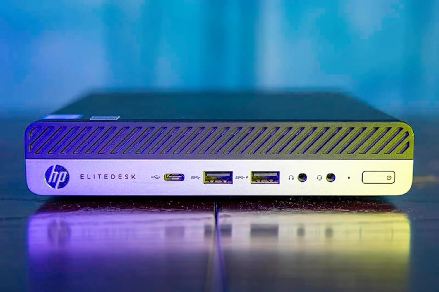مینی دسکتاپ HP EliteDesk 800 G3 | پردازنده Core i5-6500 - هارد درایو SSD 512 گیگابایتی - رم 8 گیگابایتی | 4 هسته @ 3.6 گیگاهرتز ویندوز 10 پرو مشکی (بازسازی شده)