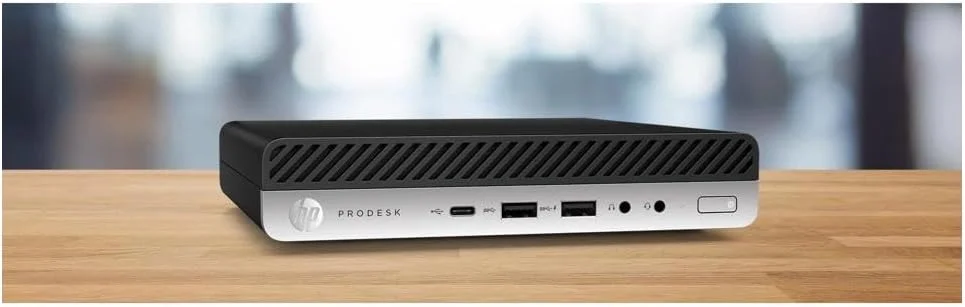 کامپیوتر رومیزی مینی HP ProDesk 600 G4، پردازنده 6 هسته ای Intel Core i5-8500T تا 3.5 گیگاهرتز، 16 گیگابایت رم، 512 گیگابایت SSD، ماوس و کیبورد، ویندوز 10 پرو، مشکی (بازسازی شده) کامپیوتر رومیزی مینی HP ProDesk 600 G4، پردازنده 6 هسته ای Intel Core i5-8500T تا 3.5 گیگاهرتز، 16 گیگابایت رم، 512 گیگابایت SSD، ماوس و کیبورد، ویندوز 10 پرو، مشکی (بازسازی شده)