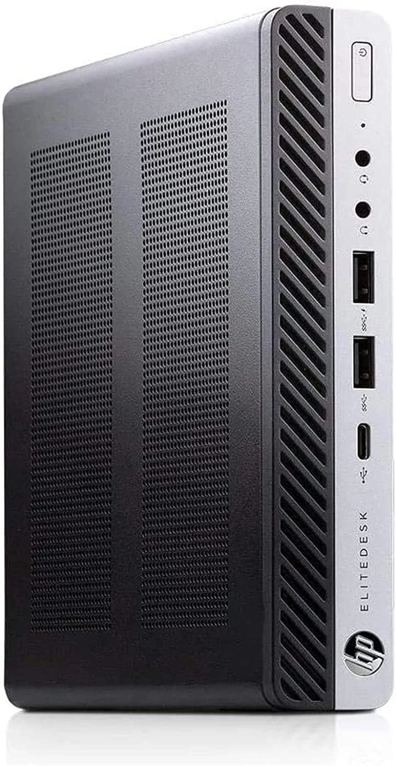 مینی دسکتاپ HP 800 G3، پردازنده Intel i5-6500 تا 3.60 گیگاهرتز، 16 گیگابایت رم DDR4، 1 ترابایت SSD SATA، WiFi، BT، کیبورد و ماوس، ویندوز 10 پرو (بازسازی شده)