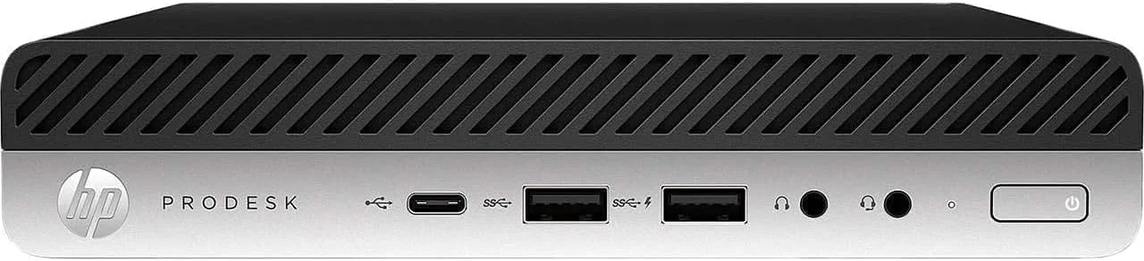 کامپیوتر رومیزی مینی تجاری HP EliteDesk 800 G4، پردازنده Intel Core i7-8700، رم 16 گیگابایتی DDR4، حافظه SSD 512 گیگابایتی، ماوس و کیبورد، 2 پورت DisplayPort، ویندوز 11 پرو (بازسازی شده) کامپیوتر رومیزی مینی تجاری HP EliteDesk 800 G4، پردازنده Intel Core i7-8700، رم 16 گیگابایتی DDR4، حافظه SSD 512 گیگابایتی، ماوس و کیبورد، 2 پورت DisplayPort، ویندوز 11 پرو (بازسازی شده)