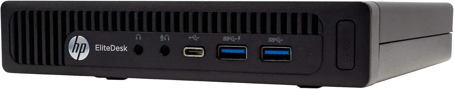 کامپیوتر رومیزی کوچک تجاری HP EliteDesk 800 G2 Mini مدل 2018، پردازنده چهارهستهای Intel Core i5-6500T تا 3.1 گیگاهرتز، 8 گیگابایت DDR4، حافظه SSD 240 گیگابایتی، پورت VGA، پورت DP، ویندوز 10 حرفهای 64 بیتی - چند زبانه - انگلیسی/اسپانیایی (بازسازی شده) کامپیوتر رومیزی کوچک تجاری HP EliteDesk 800 G2 Mini مدل 2018، پردازنده چهارهستهای Intel Core i5-6500T تا 3.1 گیگاهرتز، 8 گیگابایت DDR4، حافظه SSD 240 گیگابایتی، پورت VGA، پورت DP، ویندوز 10 حرفهای 64 بیتی - چند زبانه - انگلیسی/اسپانیایی (بازسازی شده)